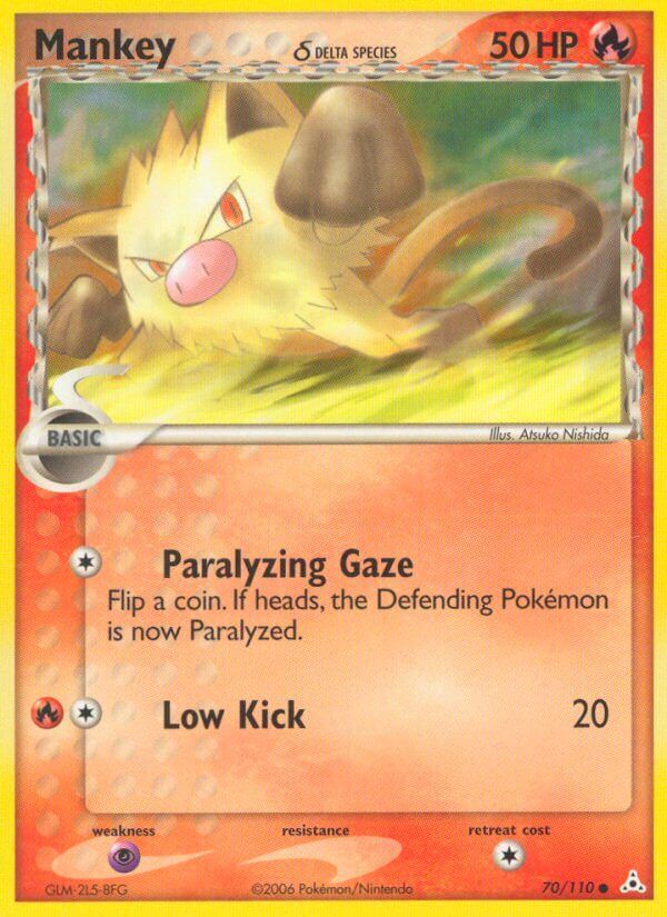 Mankey - 70/110 - EN Mankey - 70/110 - EN