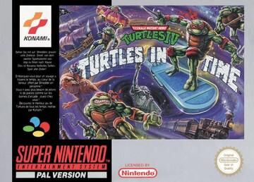 Teenage Mutant Hero Turtles IV Turtles in Time - SNES Teenage Mutant Hero Turtles IV Turtles in Time - SNES