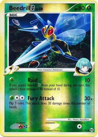 Beedrill G - 53/99 - Reverse Holo - EN Beedrill G - 53/99 - Reverse Holo - EN