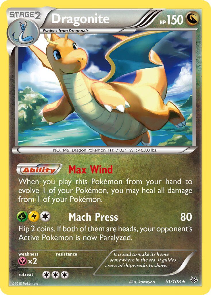 Dragonite - 51/108 - EN