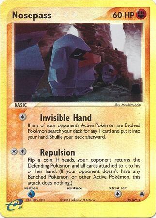 Nosepass - 18/109 - Reverse Holo - EN Nosepass - 18/109 - Reverse Holo - EN