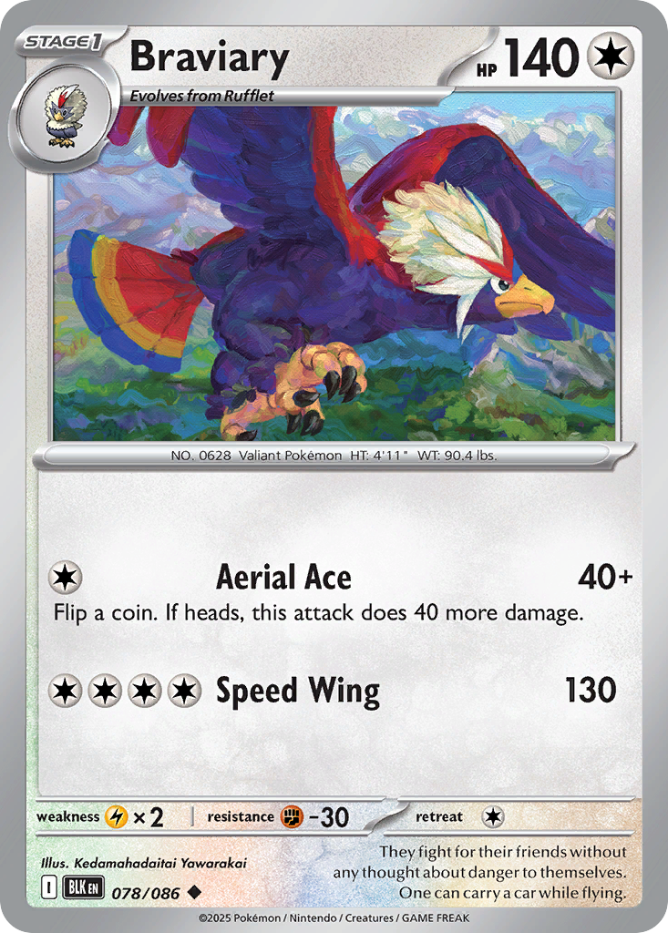 Braviary - 078/086 - EN