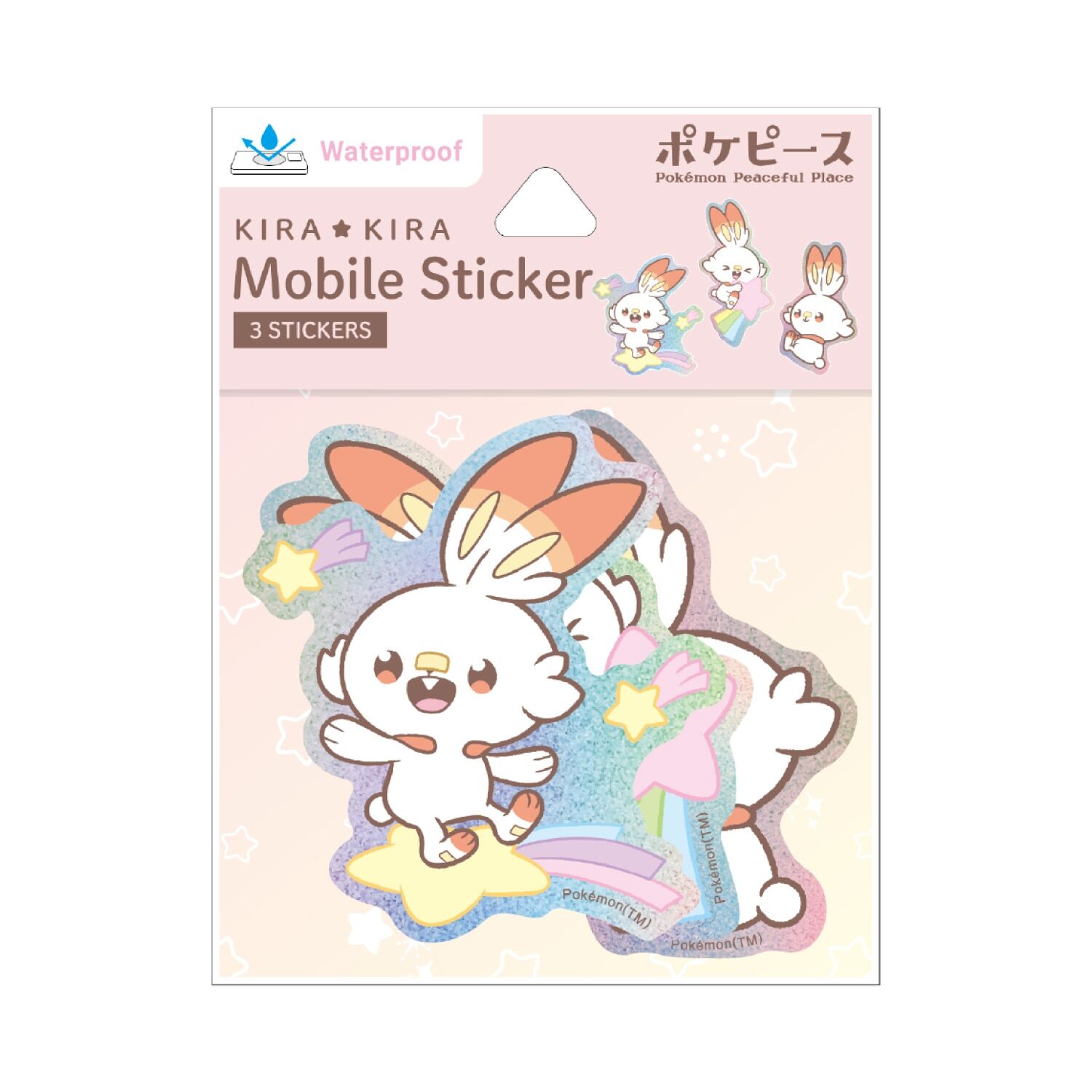 Pokepeace Mobile Sticker Scorbunny Pokepeace Mobile Sticker Scorbunny