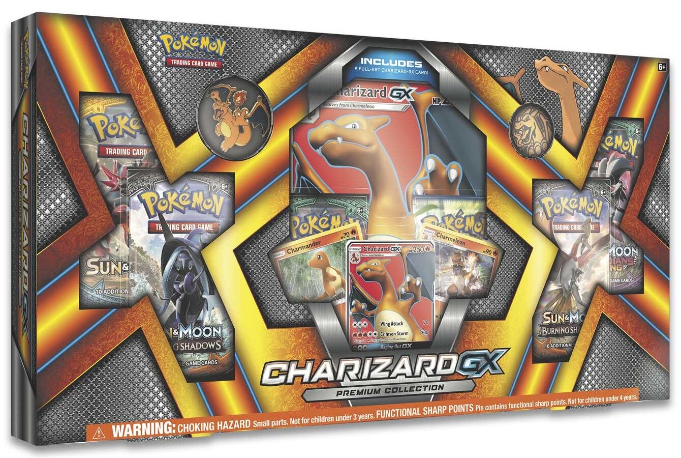 Pokémon TCG Charizard GX Premium Collection Box - EN Pokémon TCG Charizard GX Premium Collection Box - EN