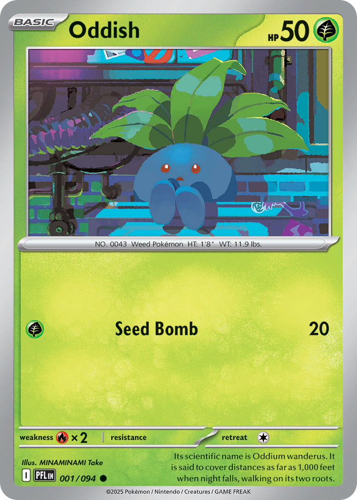 Oddish - 001/094 - EN