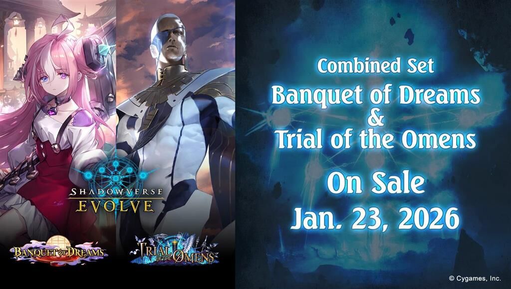 Shadowverse - Evolve - Combined Set Banquet of Dreams & Trials of the Omens Booster Display (12 Packs) - EN