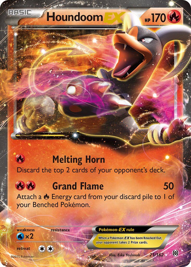 Houndoom-EX - 21/162 - EN Houndoom-EX - 21/162 - EN