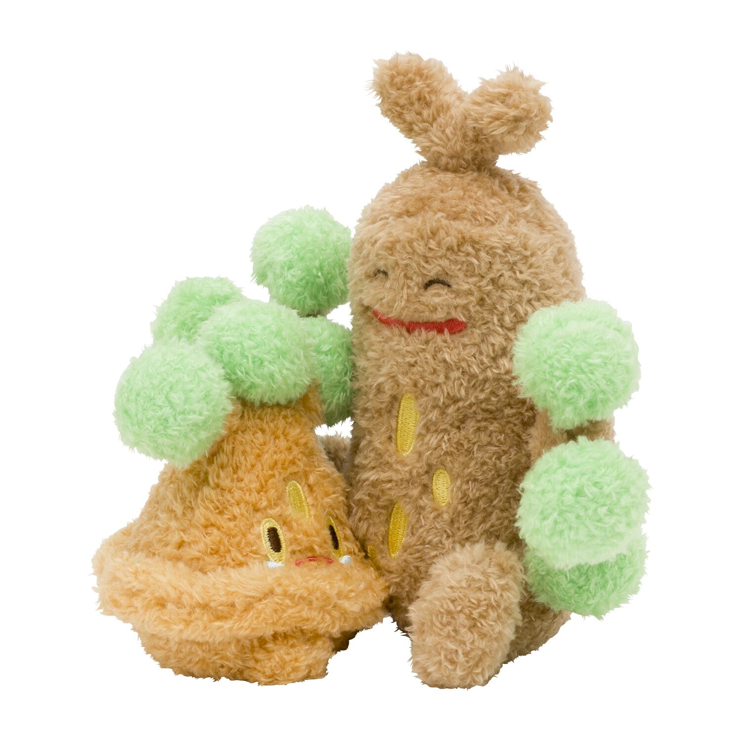 Sudowoodo & Bonsly Buruburu Mugyu! Fluffy Plush - 15 cm