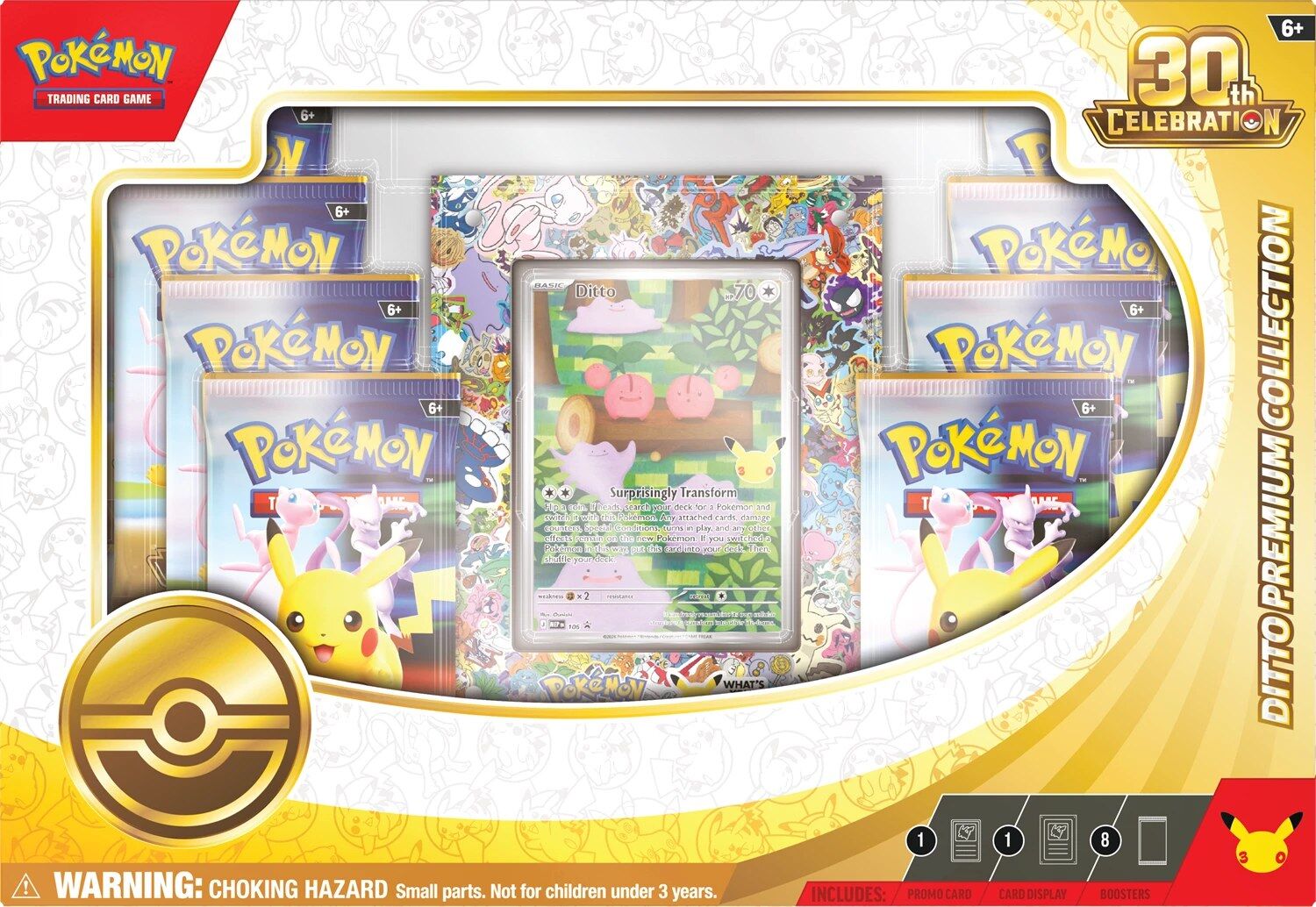 Pokémon TCG: 30th Celebration Ditto Premium Collection - EN