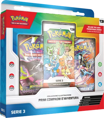 Pokémon TCG: First Partner Illustration Collection - Series 3 - IT Pokémon TCG: First Partner Illustration Collection - Series 3 - IT