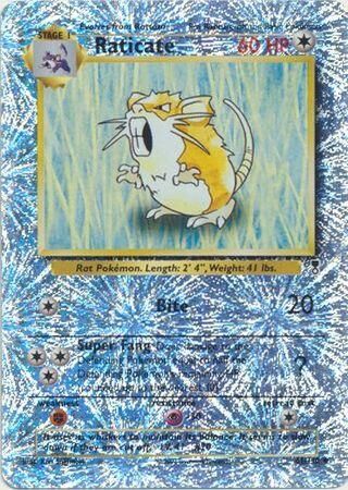 Raticate - 61/110 - Reverse Holo - EN