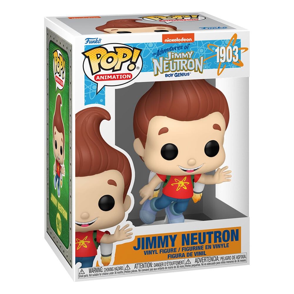 Jimmy Neutron POP! TV Vinyl Figur Jimmy Neutron (1903) - 9 cm Jimmy Neutron POP! TV Vinyl Figur Jimmy Neutron (1903) - 9 cm