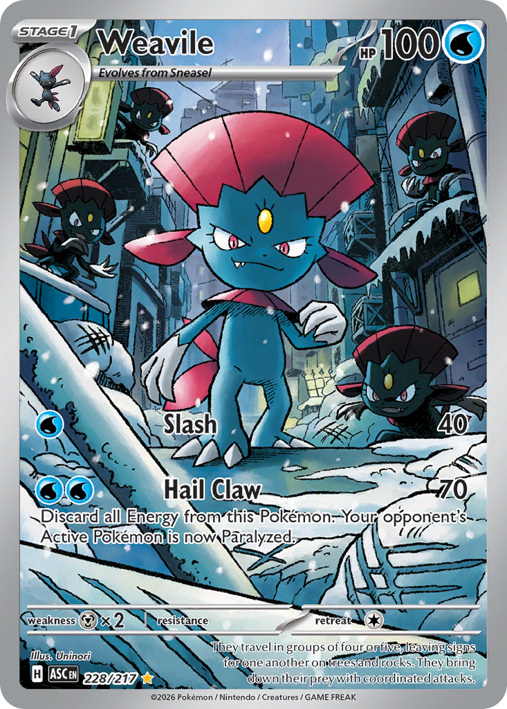 Weavile - 228/217 - EN