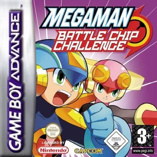 Mega Man Battle Chip Challenge - Game Boy Advance