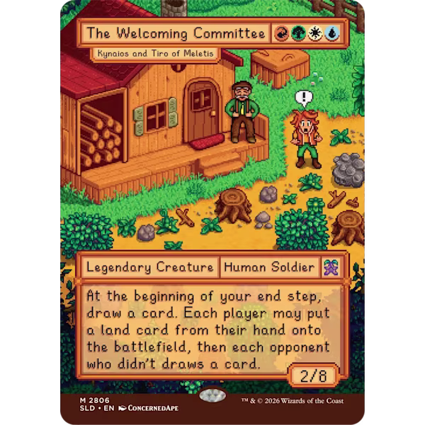 Magic the Gathering Secret Lair x Stardew Valley: Welcome to Stardew Valley - EN