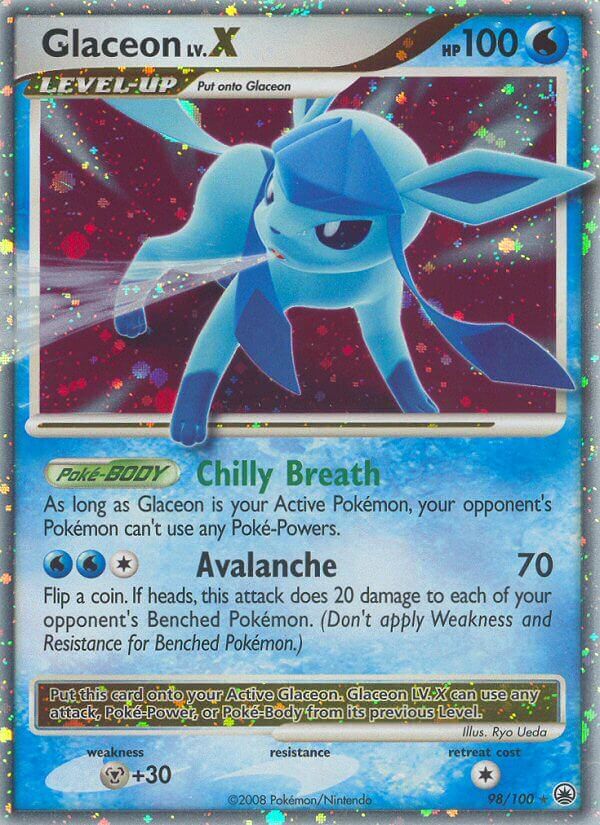 Glaceon LV.X - 98/100 - EN Glaceon LV.X - 98/100 - EN