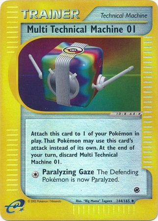 Multi Technical Machine 01 - 144/165 - Reverse Holo - EN