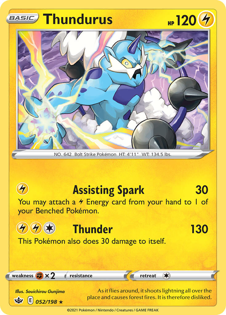 Thundurus - 052/198 - EN Thundurus - 052/198 - EN