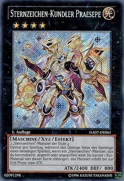 Sternzeichen-Kundler Praesepe - Yu-Gi-Oh!