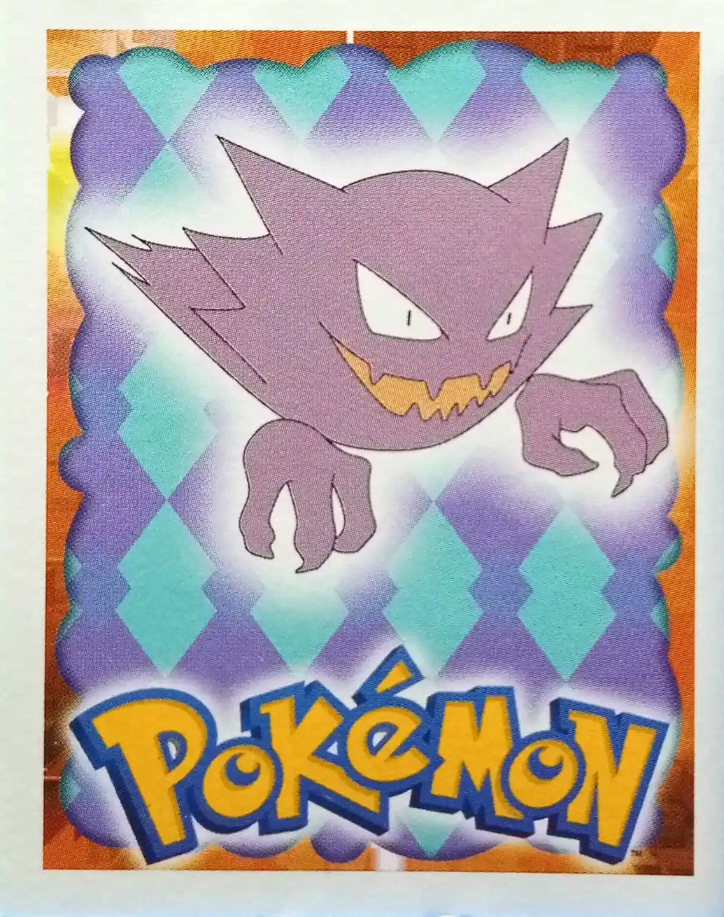Haunter - 93 - Merlin Sticker Series 1