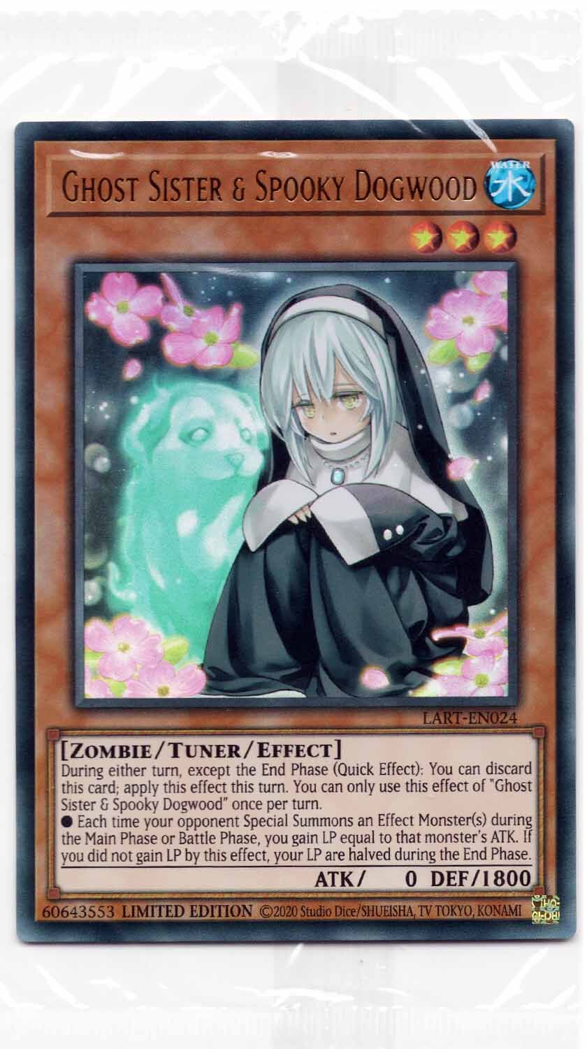 Ghost Sister & Spooky Dogwood - LART-EN024 - Ultra Rare - Sealed