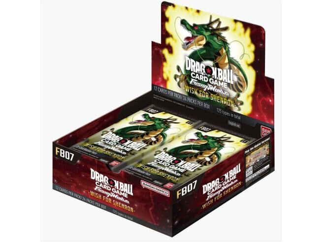 Fusion World Wish For Shenron FB07 Booster Display (24 Packs) - Dragon Ball Super Card Game - EN 