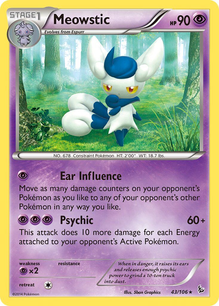 Meowstic - 43/106 - EN Meowstic - 43/106 - EN
