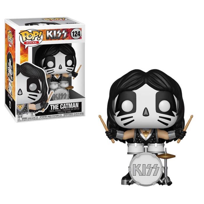 Kiss POP! Rocks Vinyl Figur Catman 9 cm