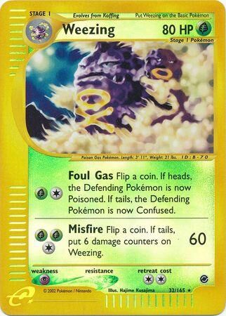 Weezing - 32/165 - Reverse Holo - EN