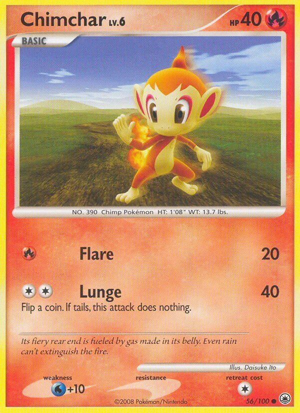 Chimchar - 56/100 - EN