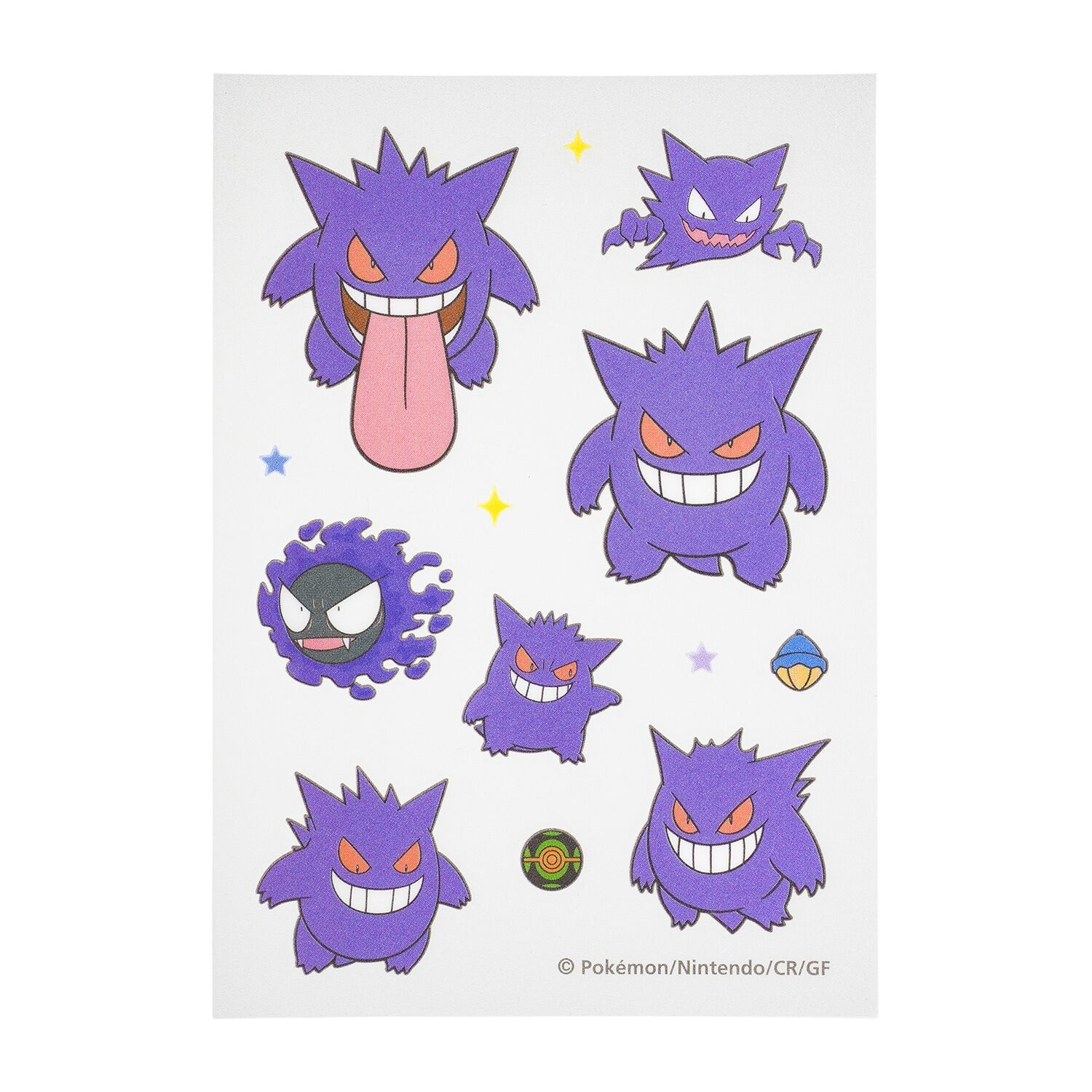 4521329344140_l Cloth Sticker irodo Ghost & Ghost & Gengar