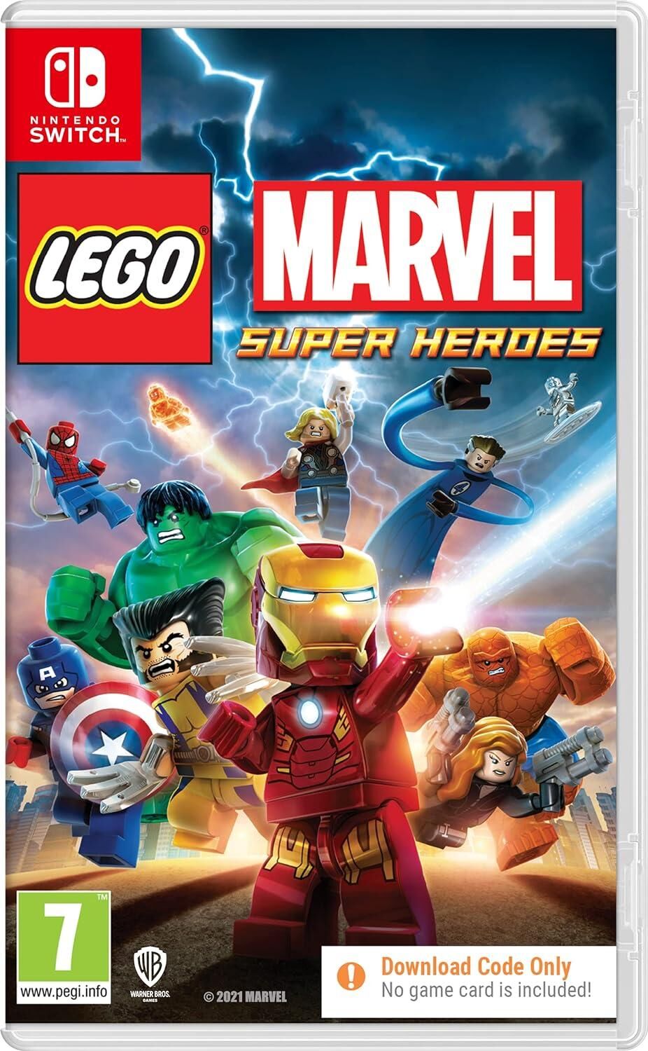 LEGO Marvel Super Heroes [Code in Box] - Nintendo Switch - DE