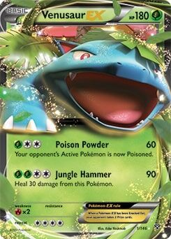 venusaur-ex-1-146-pok-mon-tcg Venusaur EX 1/146 - Pokémon TCG