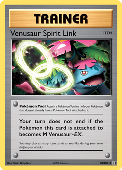 Venusaur Spirit Link - 89/108 - Pokémon TCG - Near Mint - EN