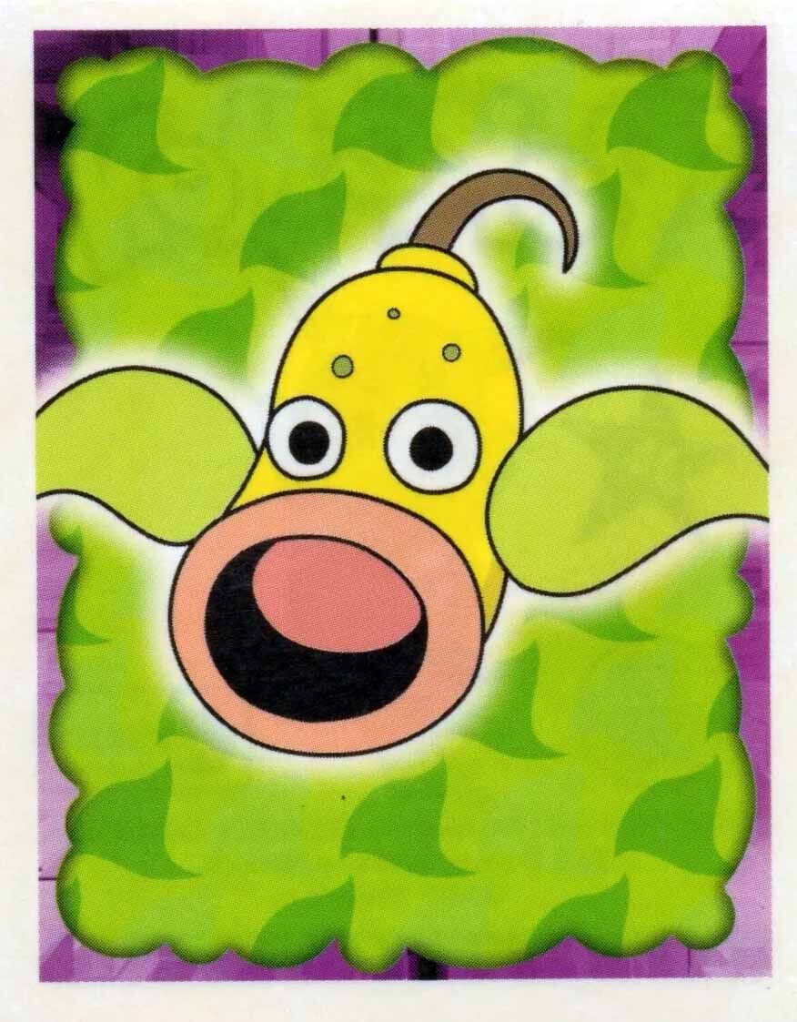 Weepinbell - 70 - Merlin Sticker Series 1