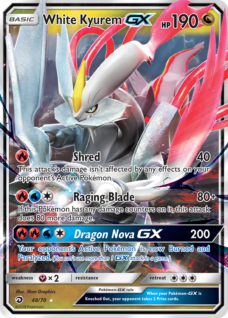 White Kyurem-GX - 48/70 - EN White Kyurem-GX - 48/70 - EN