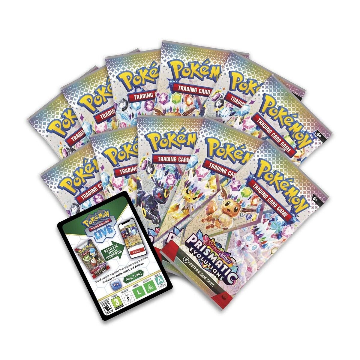 Pokémon TCG: Scarlet & Violet-Prismatic Evolutions Pokémon Center Elite Trainer Box + Acryl-Case - EN