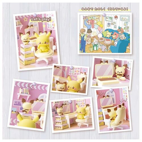 Pokepeace House Hobby Room Pichu & Pikachu