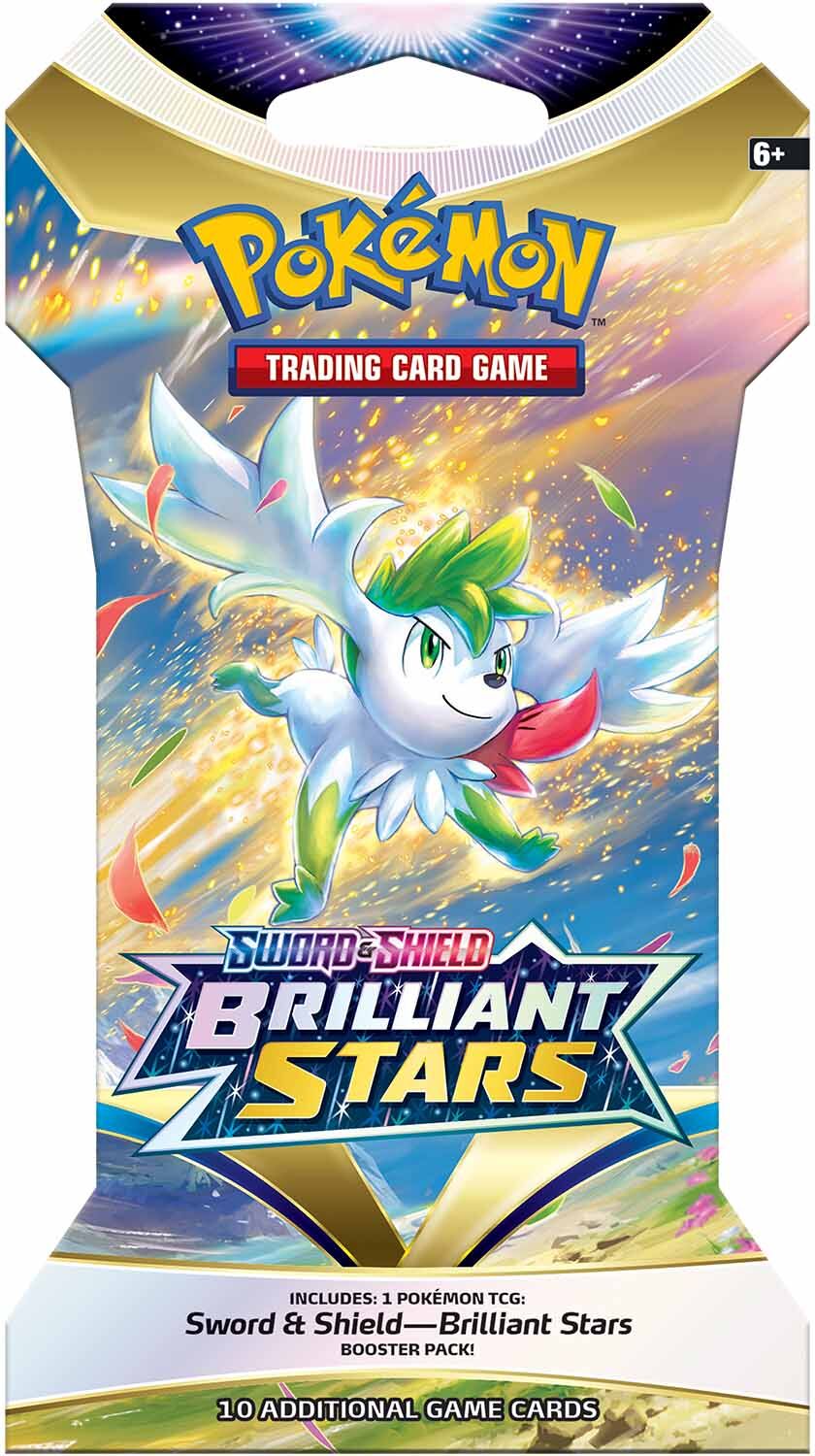 Pokémon Sword & Shield Brilliant Stars Sleeved Booster - EN