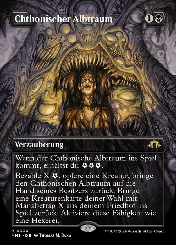 Chthonian Nightmare - MH3 330 - Foil - DE - NM