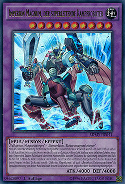 Imperion Magnum, der superleitende Kampfroboter - Yu-Gi-Oh!