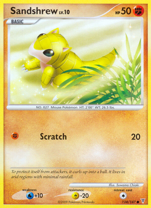 Sandshrew - 124/147 - EN Sandshrew - 124/147 - EN