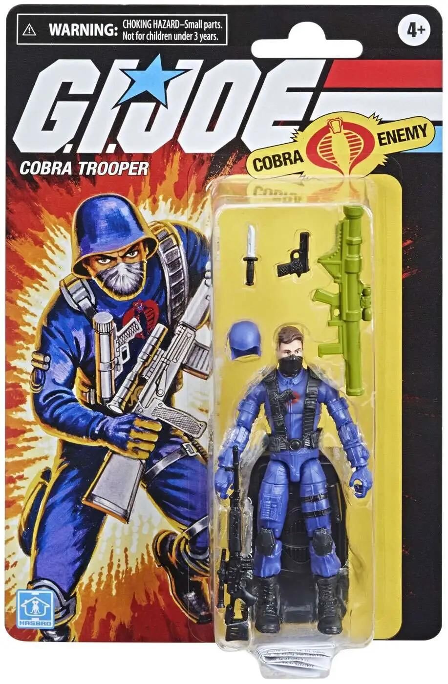 GI Joe Retro Collection Cobra Trooper Exclusive Action Figure GI Joe Retro Collection Cobra Trooper Exclusive Action Figure