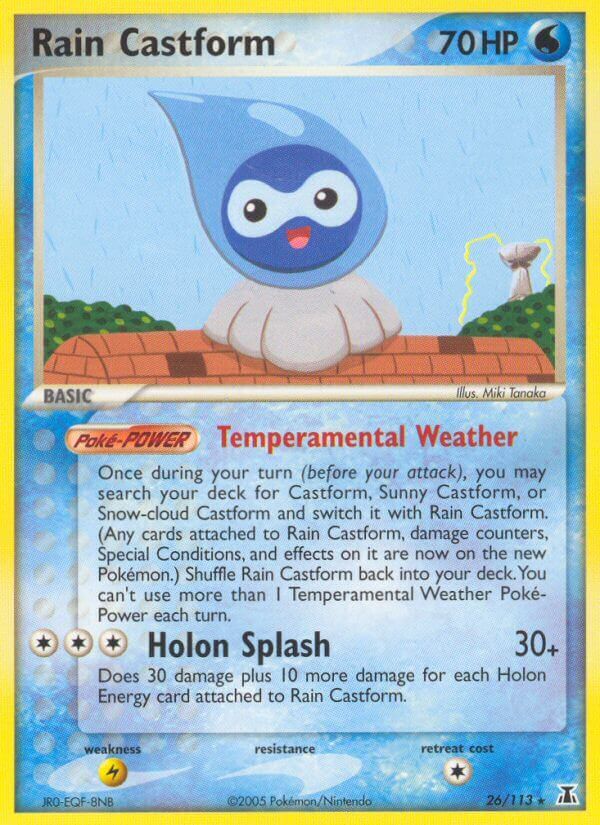 Rain Castform - 26/113 - EN