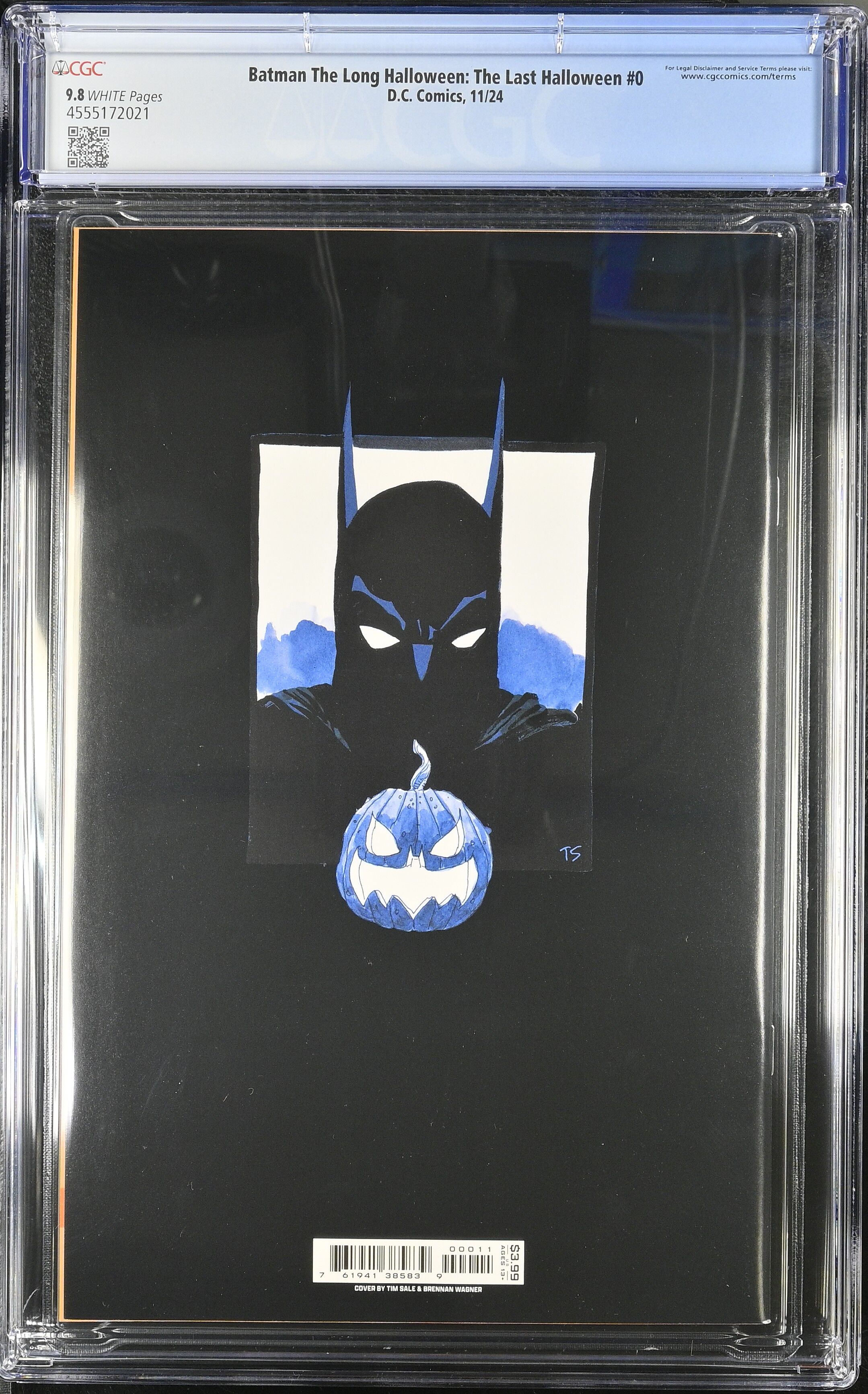 Batman The Long Halloween: The Last Halloween #0 CGC 9.8 Top Pop!