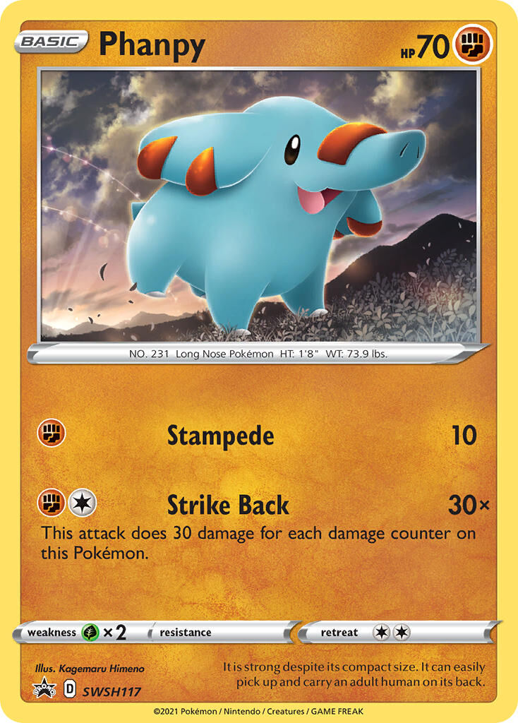 Phanpy - SWSH117/306 - EN Phanpy - SWSH117/306 - EN