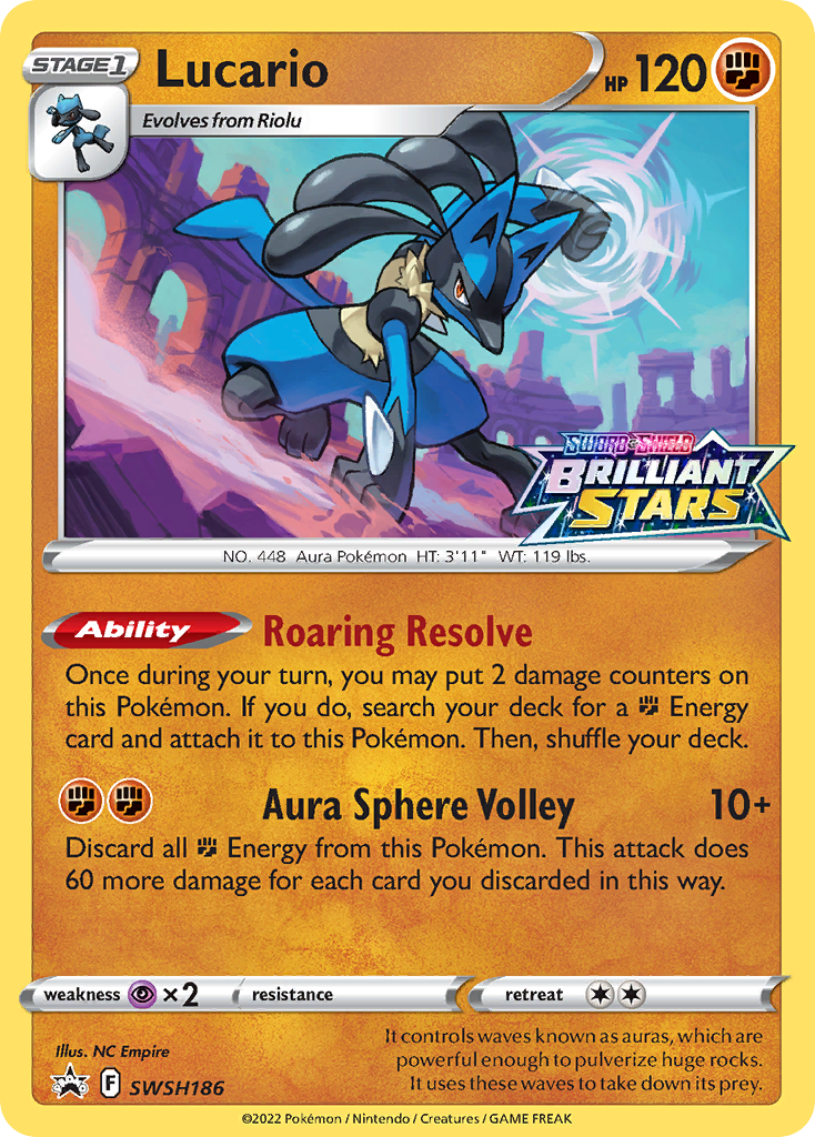Lucario - SWSH186/306 - EN