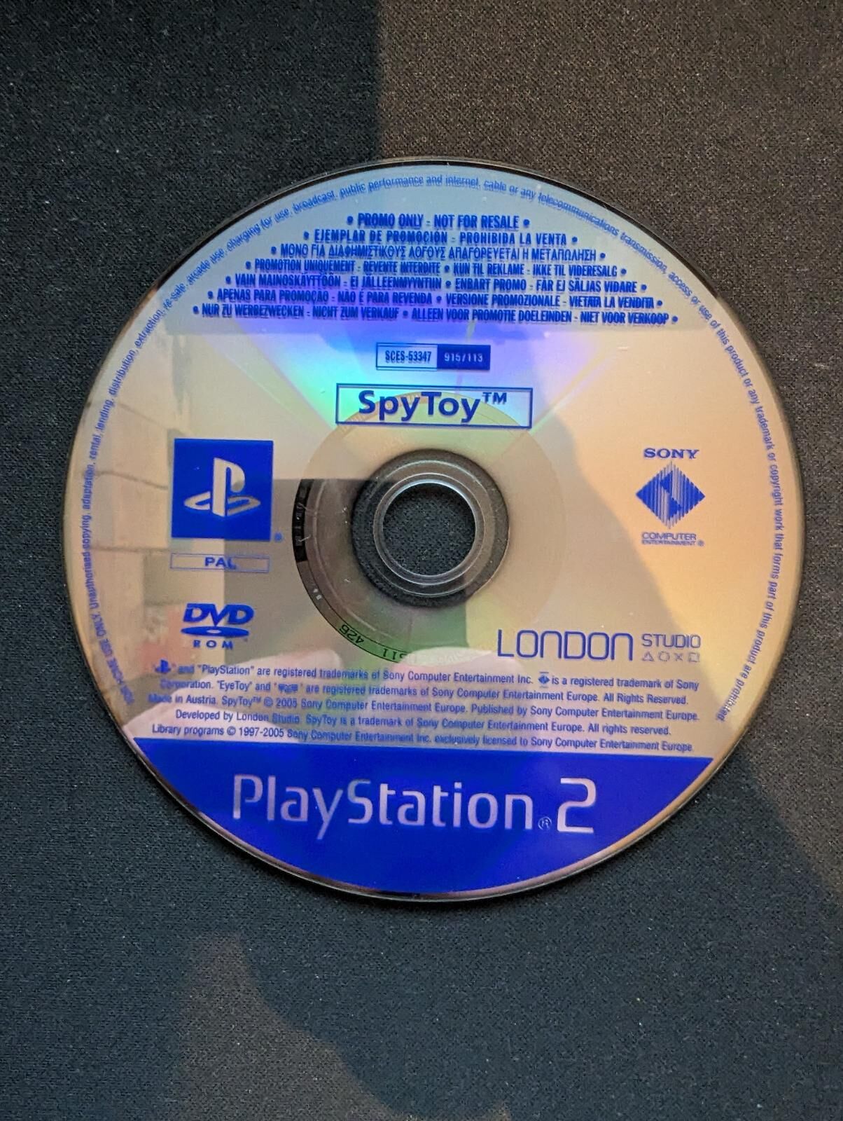 SpyToy [Promo Not For Resale] - OVP - PS2 - EN