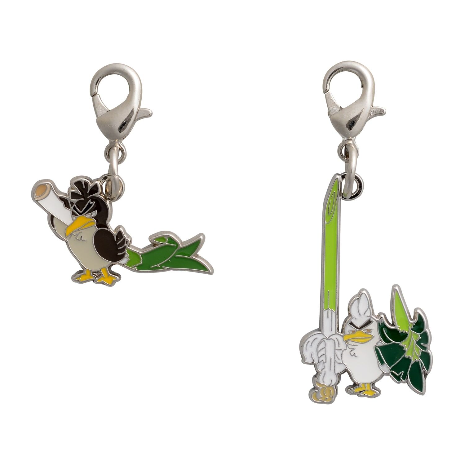 Pokemon Center - Galarian Farfetch'd, Sirfetch'd Schlüsselanhänger - 2 Stück Pokemon Center - Galarian Farfetch'd, Sirfetch'd Schlüsselanhänger - 2 Stück
