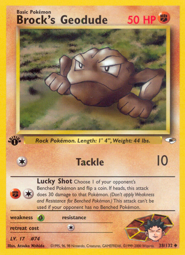 Brock’s Geodude - 38/132 - EN